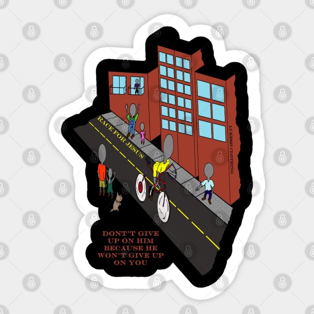 Bike Ride Sticker by Luke923 Clothing